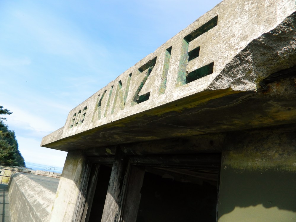 Fort Worden is showing its age in many places, with concrete broken and falling apart. Considering it is more than 100 years old, though, it is in remarkable shape.