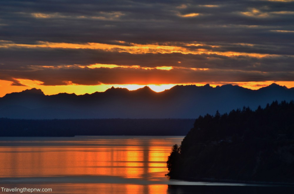 I love the shadow the mountain peak casts on the glowing water in this shot. A really random effect I wasn't expecting when I was taking the photo.