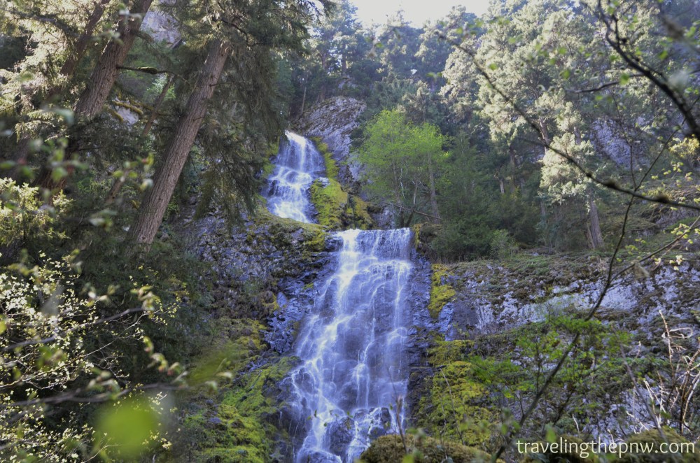 Climbing the side of a mountain was a bit intense to reach this point, but I think this photo was worth it. Skookum Falls is gorgeous. 