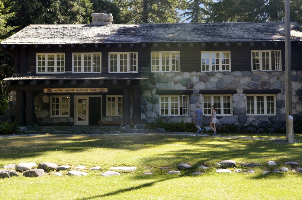 The Longmire area of Mt. Rainier National Park is the first main stop you come to when coming in the Nisqually Entrance. 