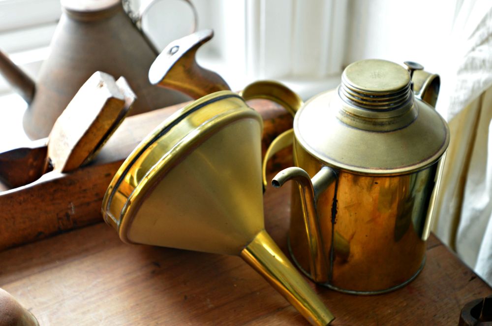 Remnants of how the lighthouse use to be lit before modern technology took over.