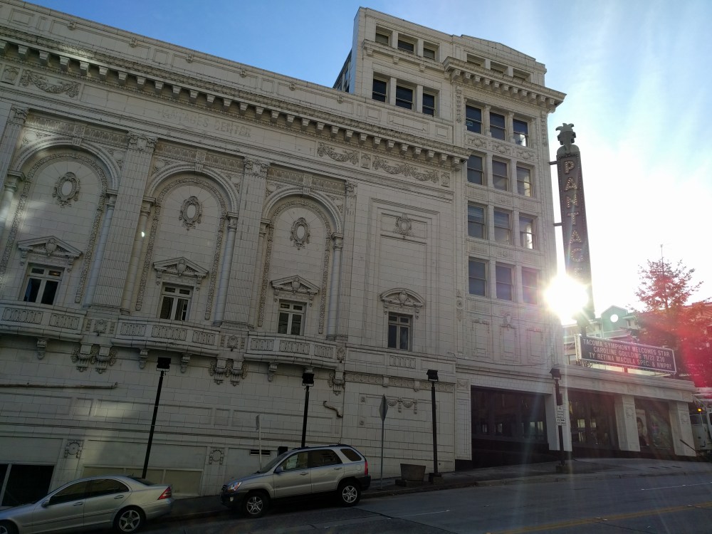 The historic Pantages Theater in downtown Tacoma.