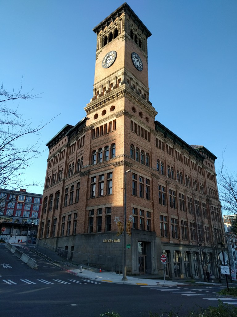 Old City Hall in downtown Tacoma is one of my favorite buildings. So stately.