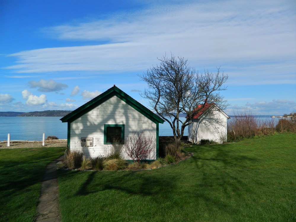 The boathouse and another historic building built in the early 1900s.
