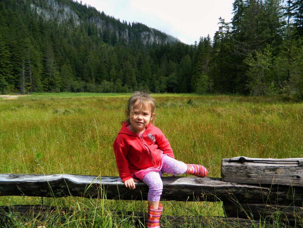 Catarina was thinking of making a break for it over the fence.