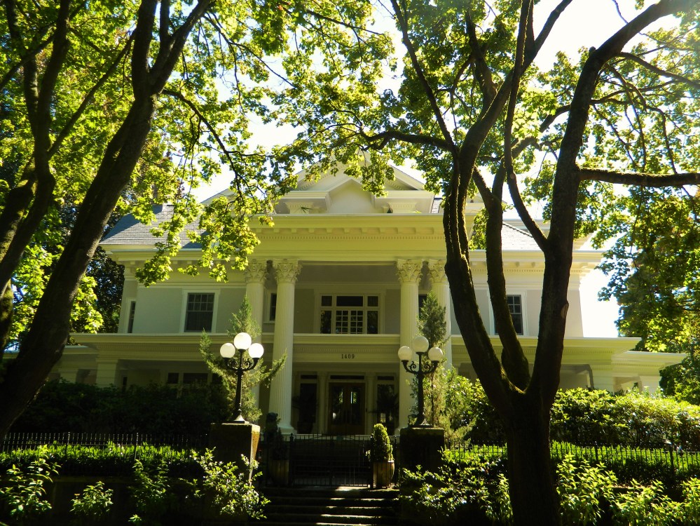 One of the stunning houses located near Volunteer Park in Seattle's Capitol Hill neighborhood.
