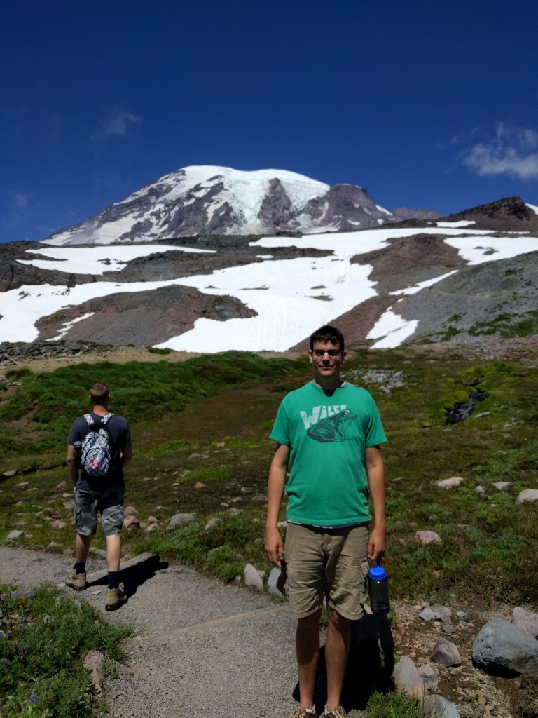 Had to get a photo of myself to prove that I had hiked up near Panorama Point.