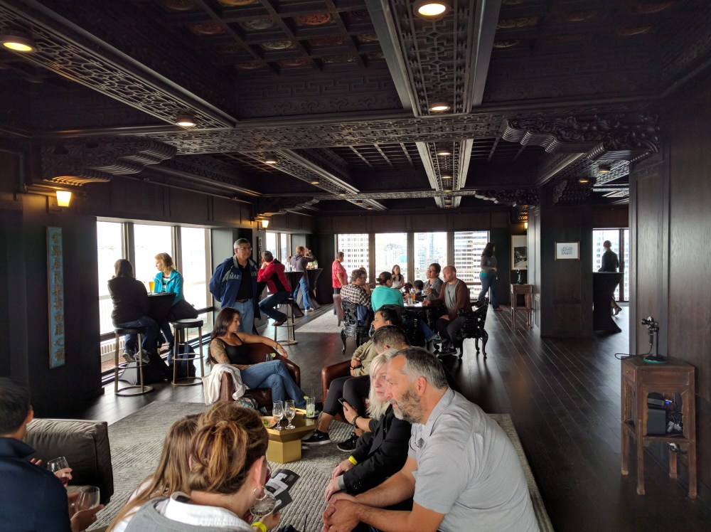 The ornate Chinese Room features a full bar and restaurant.